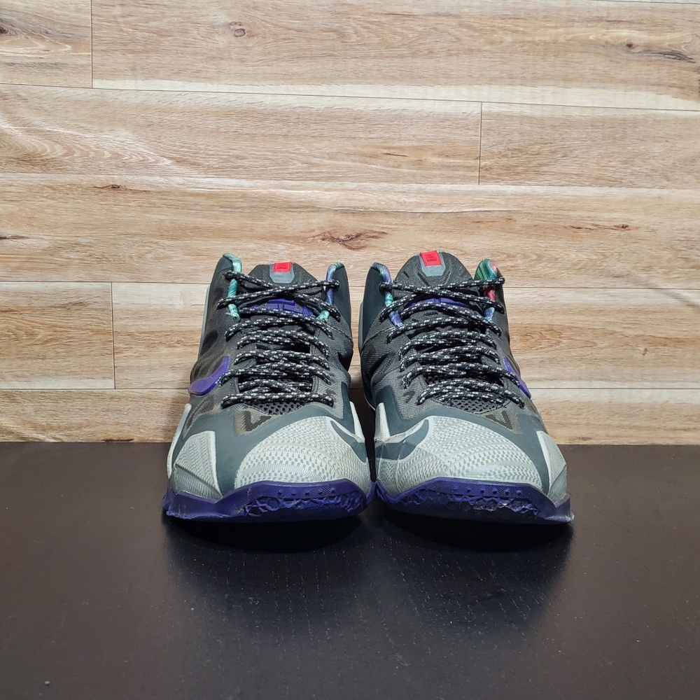 Nike Lebron 11 Terracotta Warrior Gray Shoes Women's Size 8.5 - Picture 5 of 10